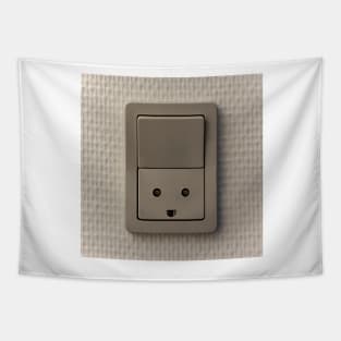 Smiling Power Outlet Tapestry