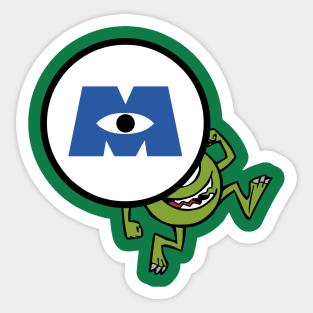 Mike Wazowski Stickers Teepublic