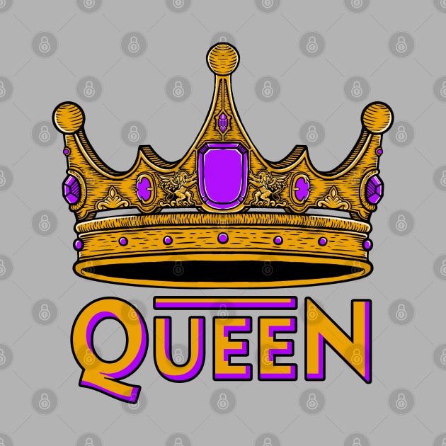 QUEEN CROWN by DMD Art Studio