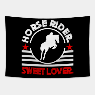 Horse rider, sweet lover Tapestry