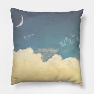 Paper Sky Pillow