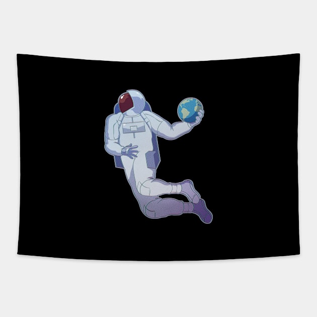 Astronaut Dunk Tapestry by GabCastro