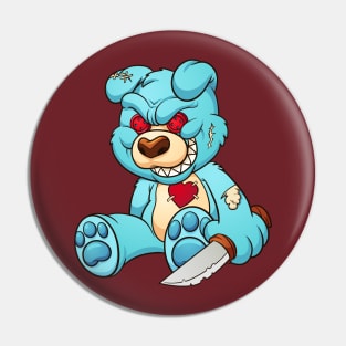 Lacuna - Horror Teddy Pin