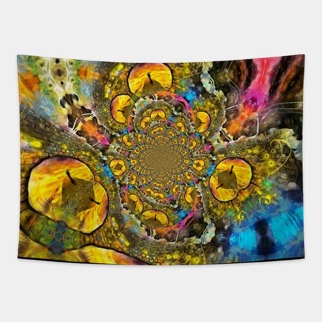 Tunnel to other worlds Tapestry by rolffimages