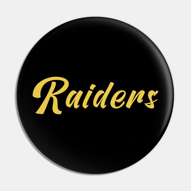 Raiders Pin by Shop Ovov