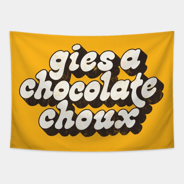 Limmy // Gies A Chocolate Choux Tapestry by DankFutura