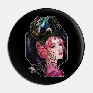 The Bull Goddess Pin