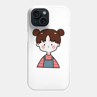 Space Buns Girl - Ashley Phone Case