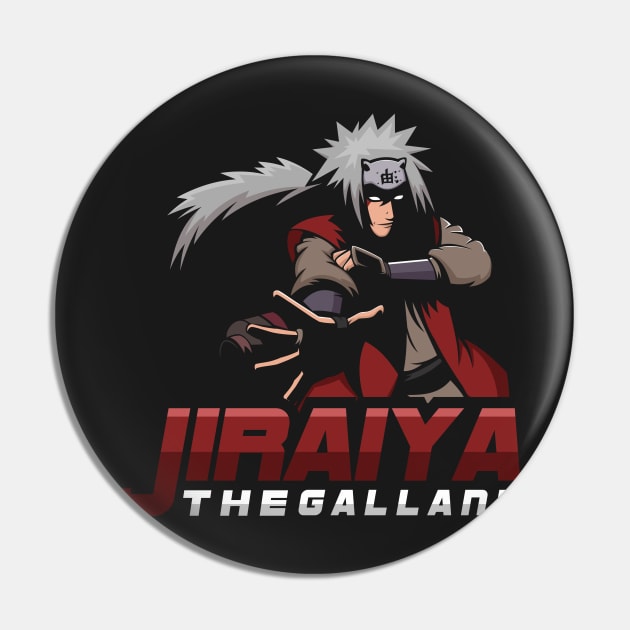 Jiraiya The Gallant Pin by dauntumbuh