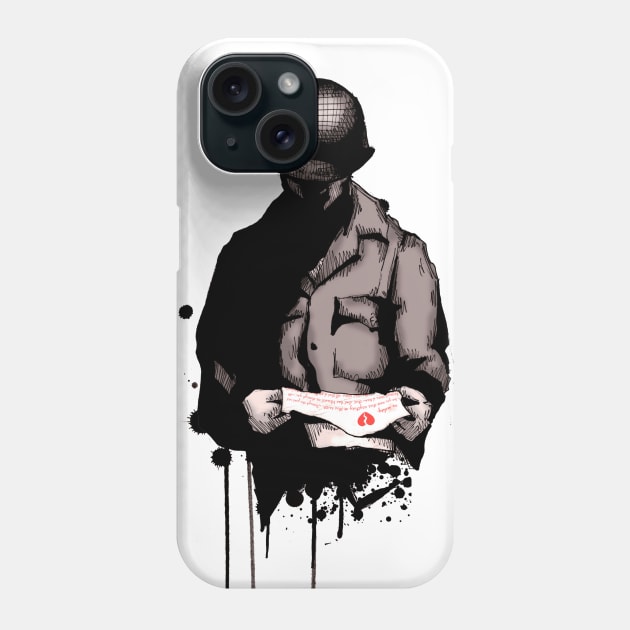 War Letter Phone Case by LVBart