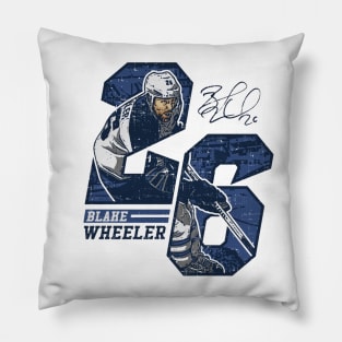 Blake Wheeler Winnipeg Number Pillow