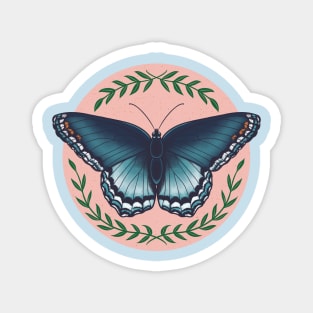 Limenitis Arthemis Butterfly Illustration Magnet