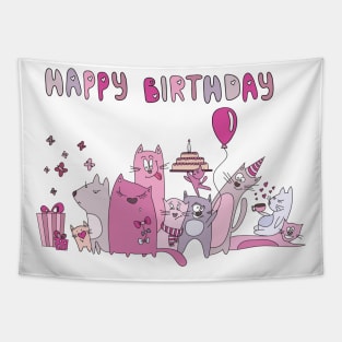 happy birthday Best gift Tapestry