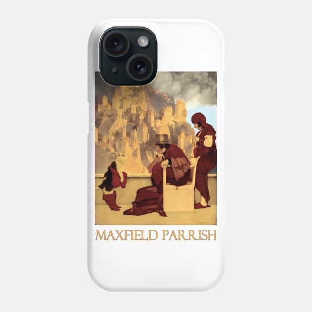 Puss in Boots (1913) by Maxwell Parrish Phone Case by Naves