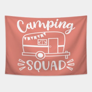 Camping Squad Family Camper RV Tapestry