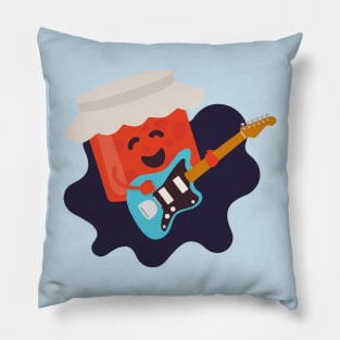 Jam Play Electric Guitar | Gift Ideas | Music Puns Pillow