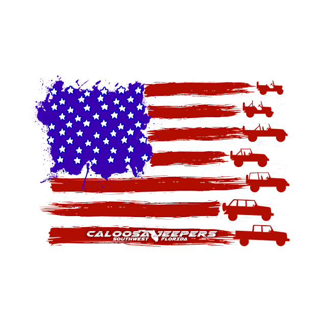 USA Flag Jeep History by Caloosa Jeepers 