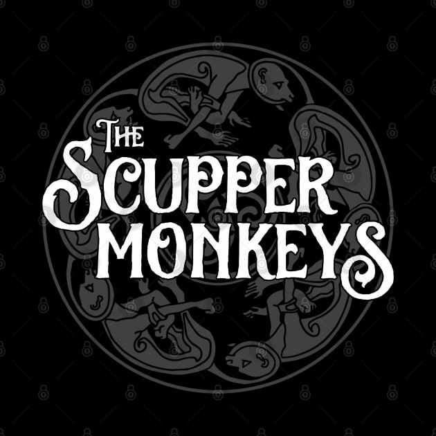 Celtic Monkey Logo (Light Version) by The Scuppermonkeys