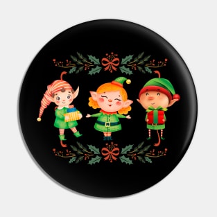 Tree Elf From The Elf Squad Pin