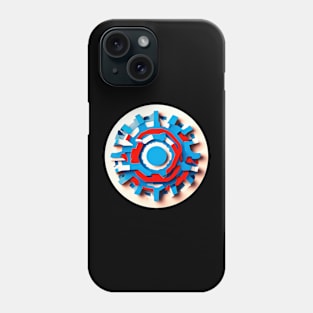 Abstract Psychedelic Gear Wheel Phone Case