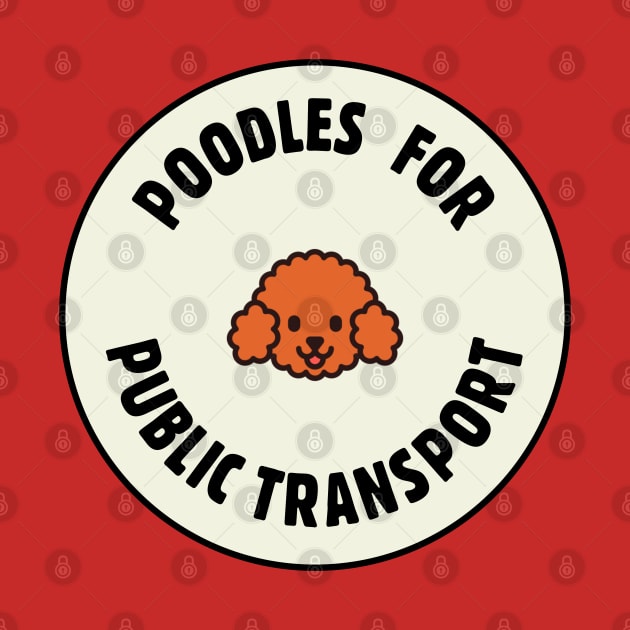 Poodles For Public Transport by Football from the Left