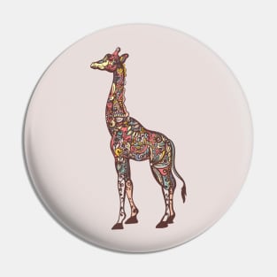giraffe Pin