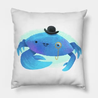 Crab Gentleman Pillow