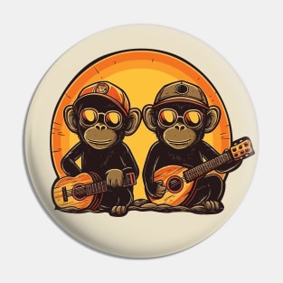 Monkeys music band Pin