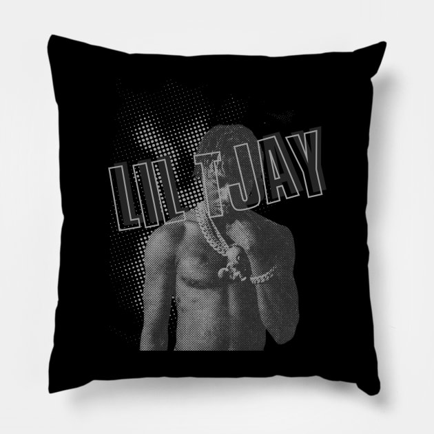 Lil Tjay // illustrations Pillow by Degiab