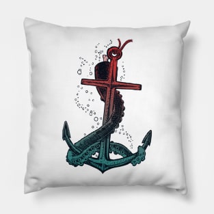 Anchor & Tentacle Pillow