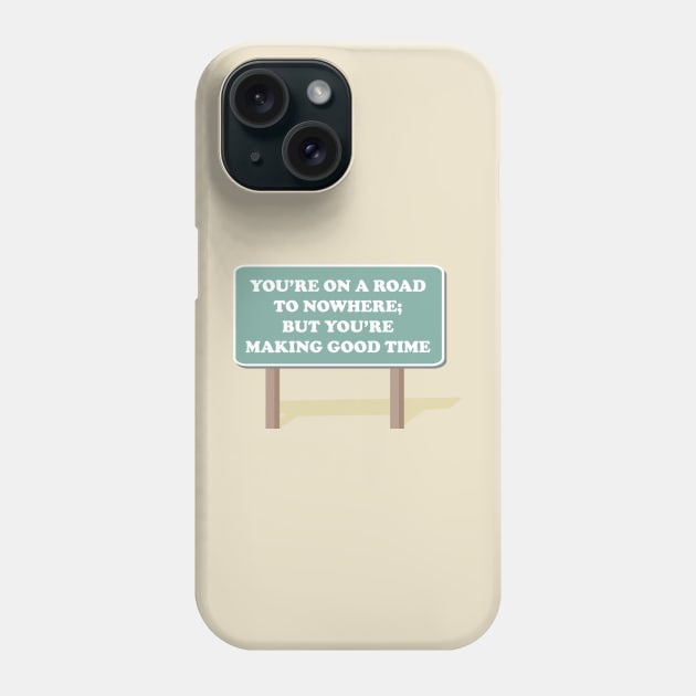 Road To Nowhere 2 Phone Case by Maries Papier Bleu