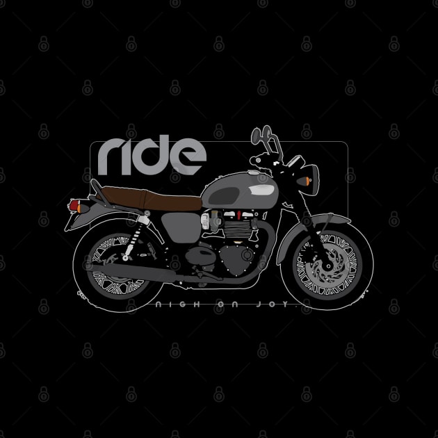 Ride t120 black bw by NighOnJoy