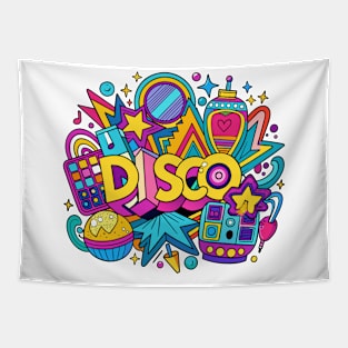 Disco Doodles Tapestry