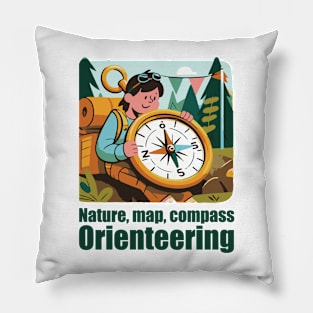 Quite an adventure, Orienteering Pillow