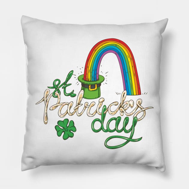 st.Patrick's Day Pillow by deepfuze