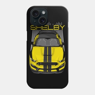 Shelby GT350 - Yellow & Black Phone Case