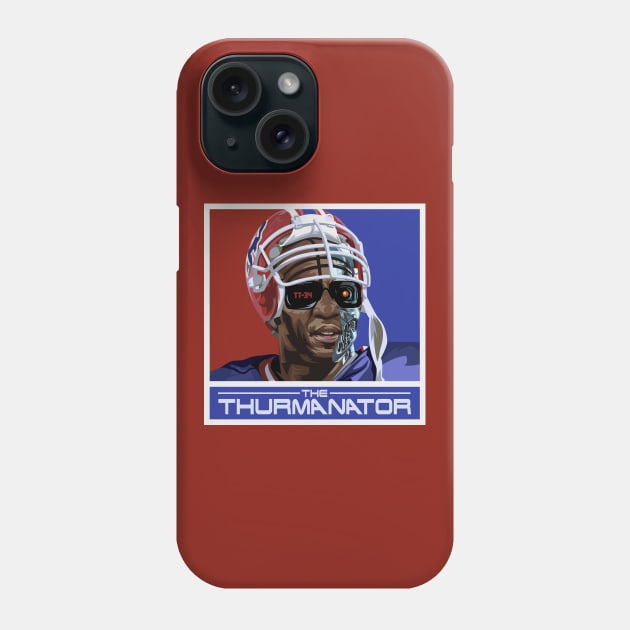 The Thurmanator Phone Case by Carl Cordes