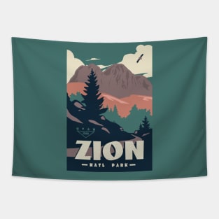 Zion National Park Utah Tapestry