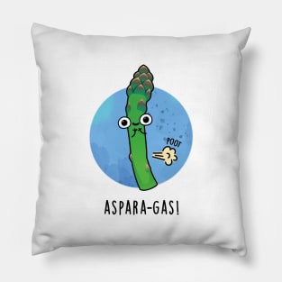 Aspara-gas Cute Asparagus Veggie Pun Pillow