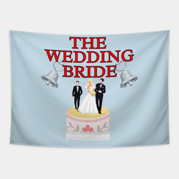 The Wedding Bride Tapestry by Spatski