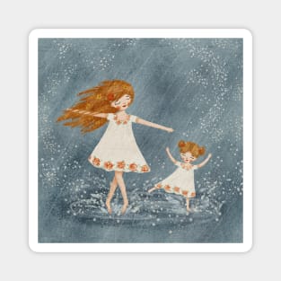 Dancing in the Rain Magnet