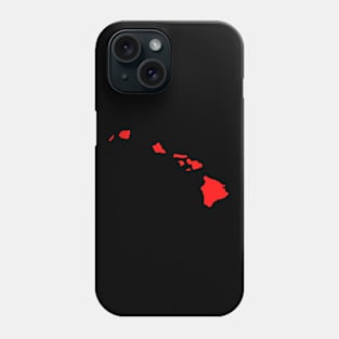 Hawaii Red Phone Case