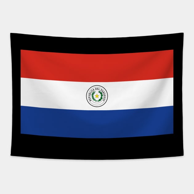 Paraguay Tapestry by Wickedcartoons