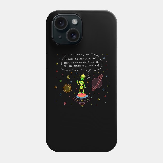 Leave the Galaxy Phone Case by RaminNazer