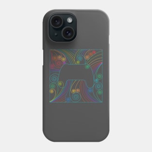 Colorful Swirly Game Controller Phone Case