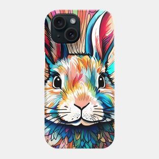 Rainbow Hare #007 Phone Case