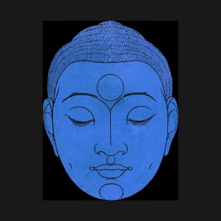 Buddha blue zen T-Shirt