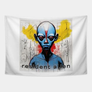 resident alien Tapestry