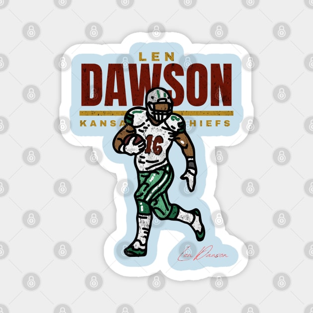 len dawson kansas Magnet by Draw One Last Breath Horror 