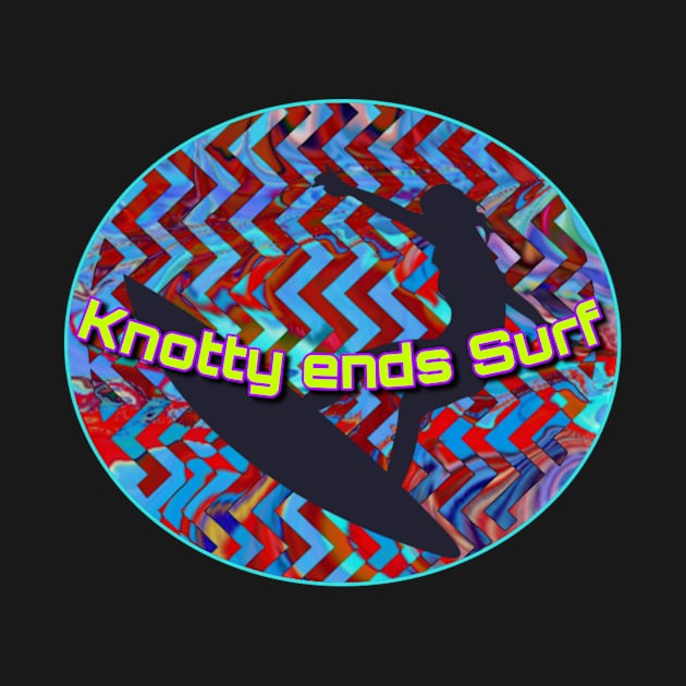 Knotty ends Surf Badge by ericbear36